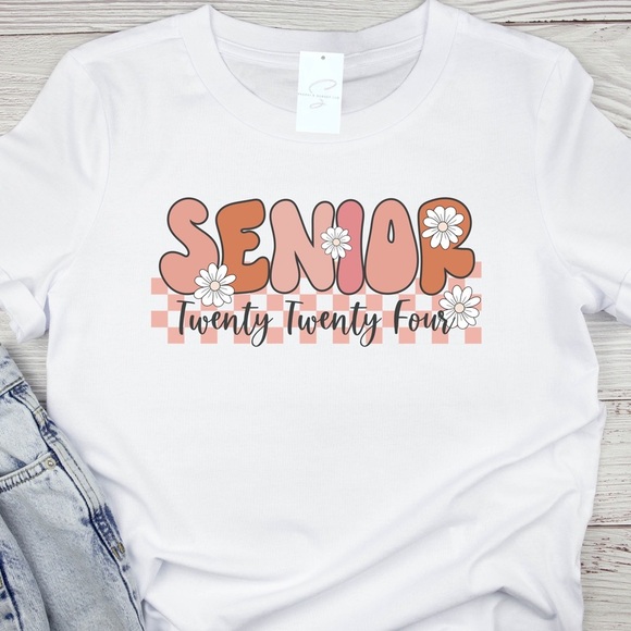 Senior 2024 short sleeve tshirt - Picture 1 of 1